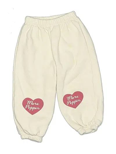 Pre-owned Assorted Brands Kids' Casual Pants In Ivory