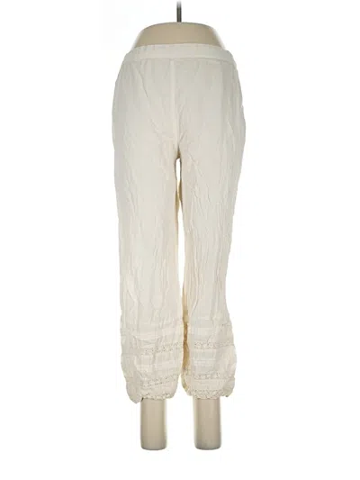 Pre-owned Assorted Brands Casual Pants In Ivory