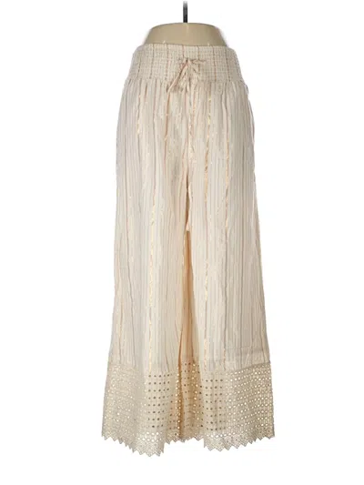 Pre-owned Assorted Brands Casual Pants In Ivory