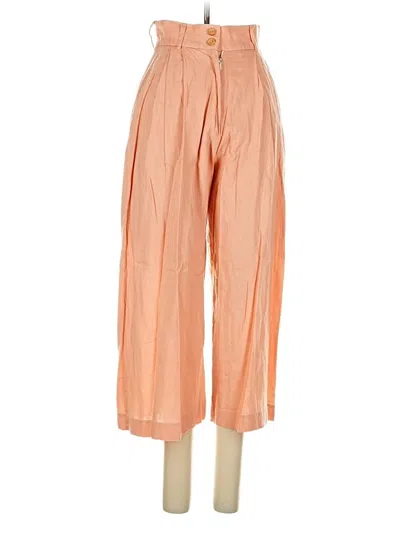 Pre-owned Assorted Brands Casual Pants In Orange
