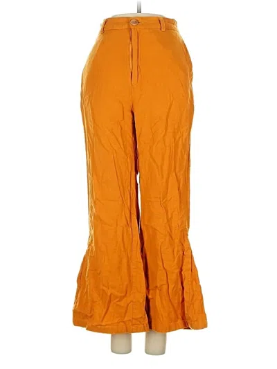 Pre-owned Assorted Brands Casual Pants In Orange