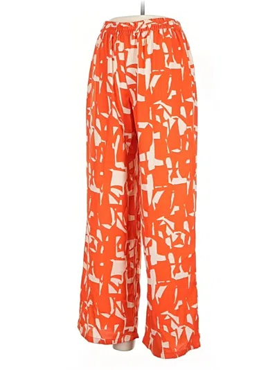 Pre-owned Assorted Brands Casual Pants In Orange