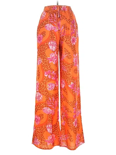 Pre-owned Assorted Brands Casual Pants In Orange