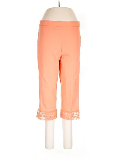 Pre-owned Assorted Brands Casual Pants In Orange