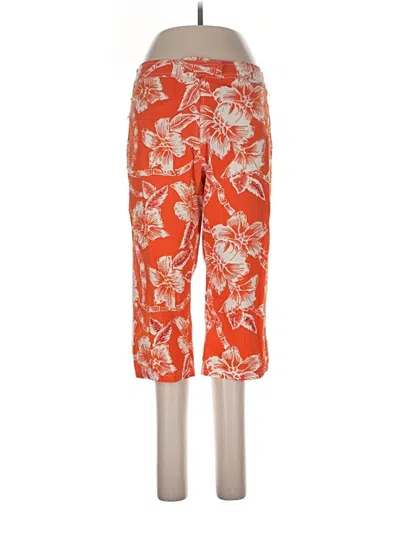 Pre-owned Assorted Brands Casual Pants In Orange