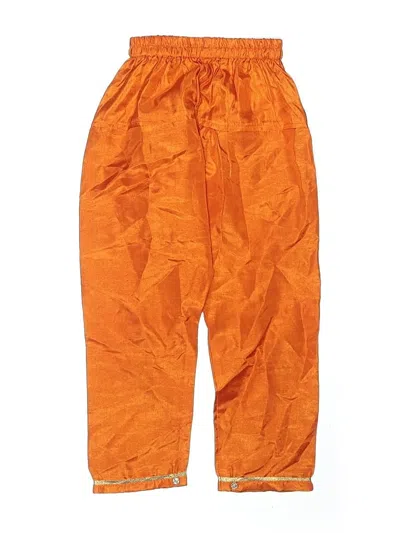 Pre-owned Assorted Brands Kids' Casual Pants In Orange