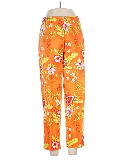 Pre-owned Assorted Brands Casual Pants In Orange