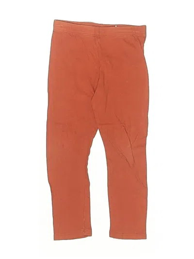 Pre-owned Assorted Brands Kids' Casual Pants In Orange