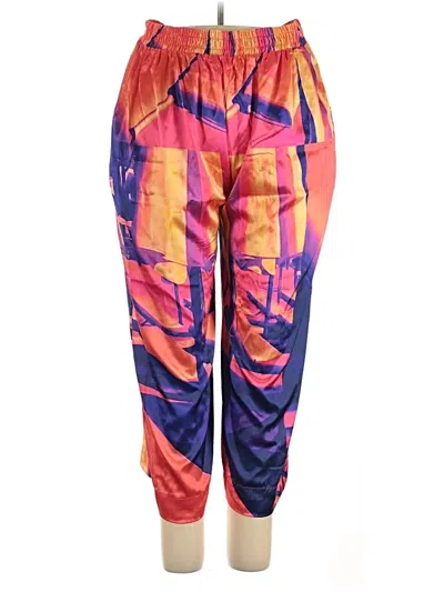 Pre-owned Assorted Brands Casual Pants In Orange
