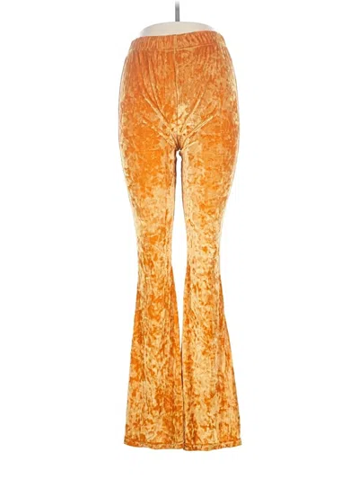 Pre-owned Assorted Brands Casual Pants In Orange