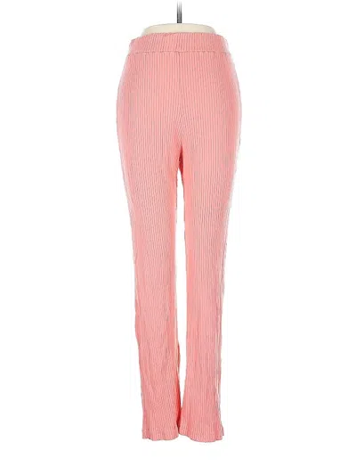 Pre-owned Assorted Brands Casual Pants In Pink