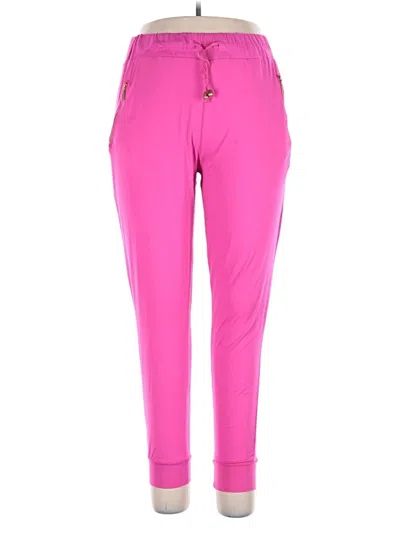 Pre-owned Assorted Brands Casual Pants In Pink