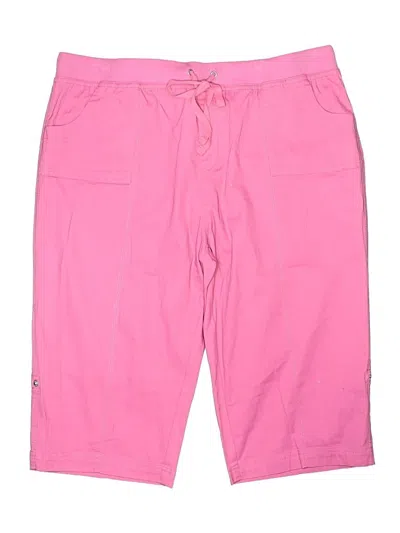 Pre-owned Assorted Brands Casual Pants In Pink