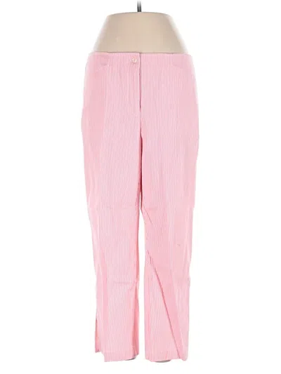 Pre-owned Assorted Brands Casual Pants In Pink