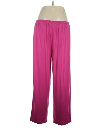 Pre-owned Assorted Brands Casual Pants In Pink