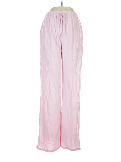 Pre-owned Assorted Brands Casual Pants In Pink