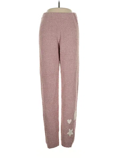 Pre-owned Assorted Brands Casual Pants In Pink