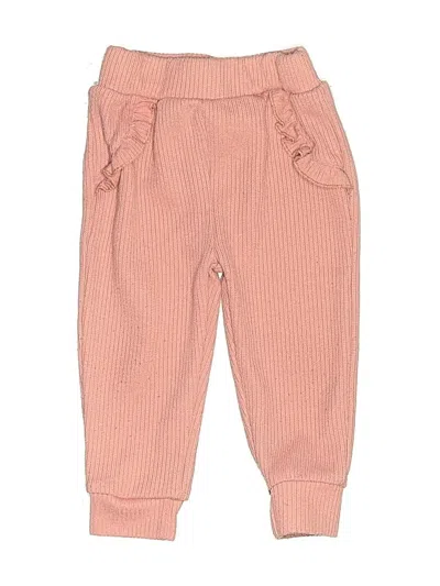 Pre-owned Assorted Brands Kids' Casual Pants In Pink