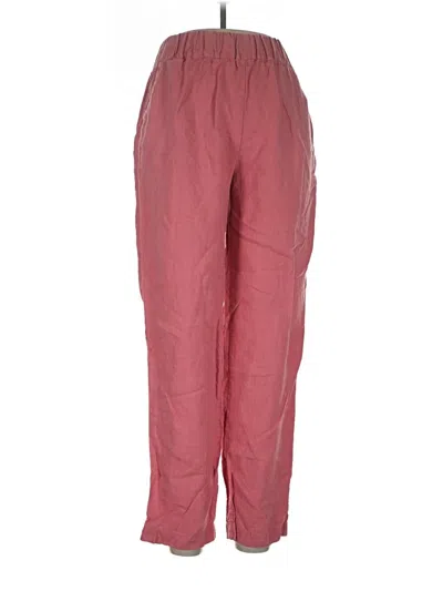 Pre-owned Assorted Brands Casual Pants In Pink