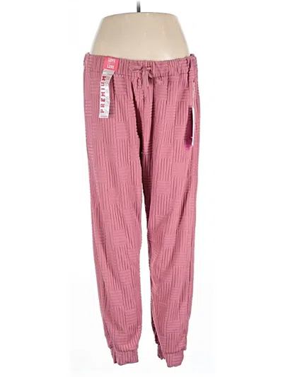 Pre-owned Assorted Brands Casual Pants In Pink