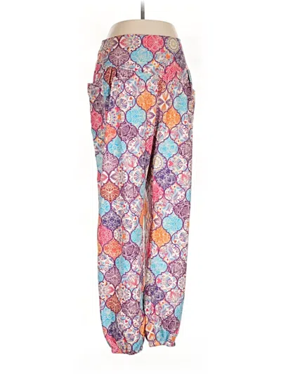 Pre-owned Assorted Brands Casual Pants In Pink