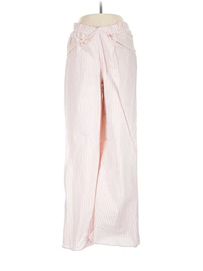 Pre-owned Assorted Brands Casual Pants In Pink