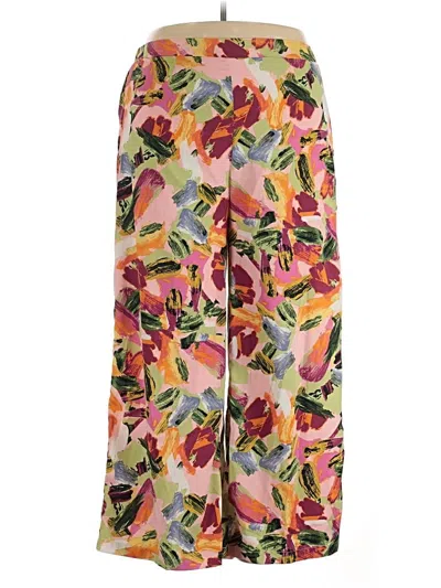 Pre-owned Assorted Brands Casual Pants In Pink