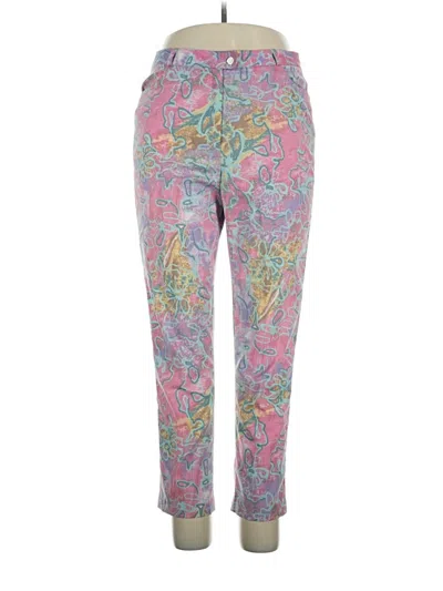 Pre-owned Assorted Brands Casual Pants In Pink