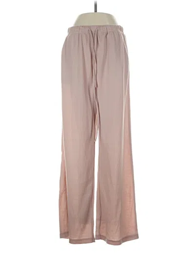 Pre-owned Assorted Brands Casual Pants In Pink