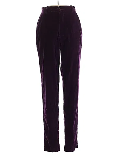 Pre-owned Assorted Brands Casual Pants In Purple
