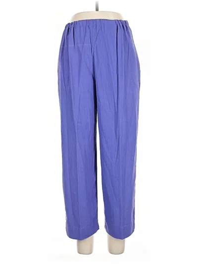 Pre-owned Assorted Brands Casual Pants In Purple