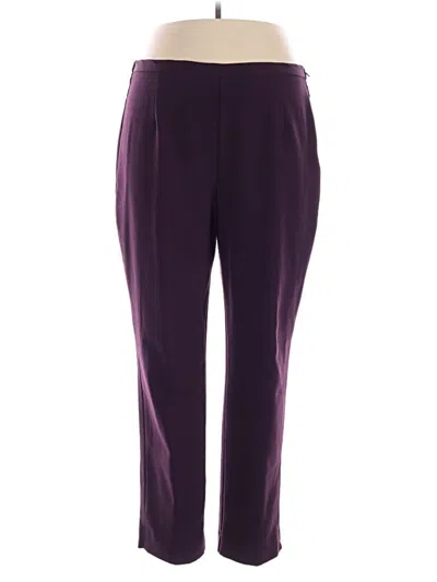 Pre-owned Assorted Brands Casual Pants In Purple