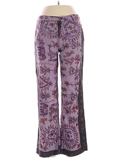 Pre-owned Assorted Brands Casual Pants In Purple