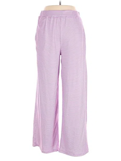 Pre-owned Assorted Brands Casual Pants In Purple