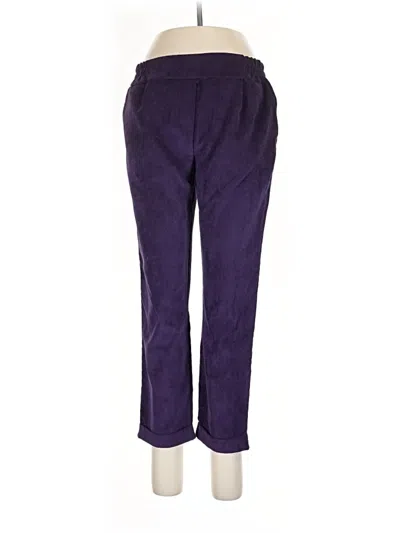 Pre-owned Assorted Brands Casual Pants In Purple
