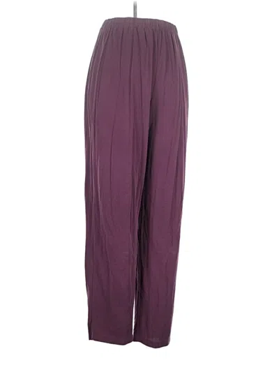 Pre-owned Assorted Brands Casual Pants In Purple