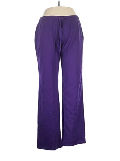 Pre-owned Assorted Brands Casual Pants In Purple