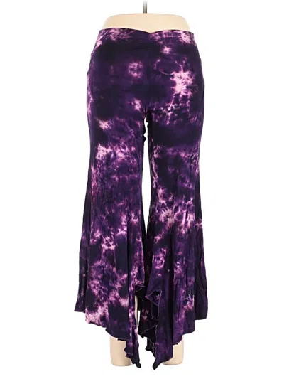 Pre-owned Assorted Brands Casual Pants In Purple