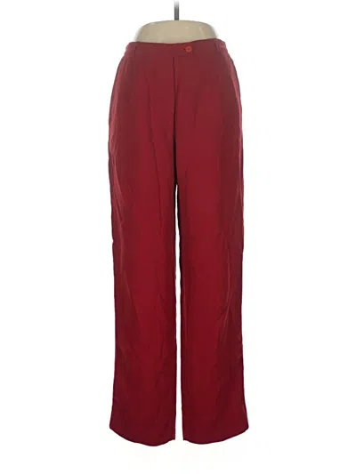 Pre-owned Assorted Brands Casual Pants In Red