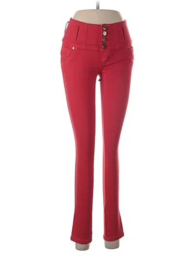 Pre-owned Assorted Brands Casual Pants In Red