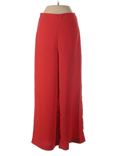 Pre-owned Assorted Brands Casual Pants In Red