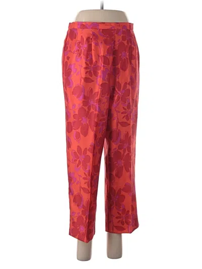 Pre-owned Assorted Brands Casual Pants In Red