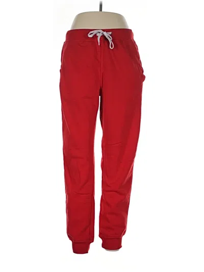 Pre-owned Assorted Brands Casual Pants In Red