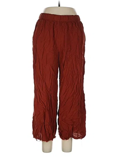 Pre-owned Assorted Brands Casual Pants In Red