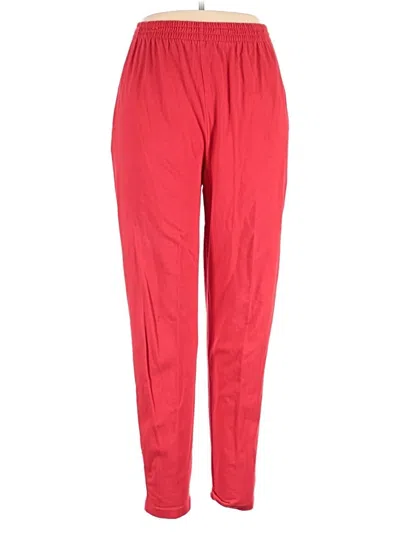 Pre-owned Assorted Brands Casual Pants In Red