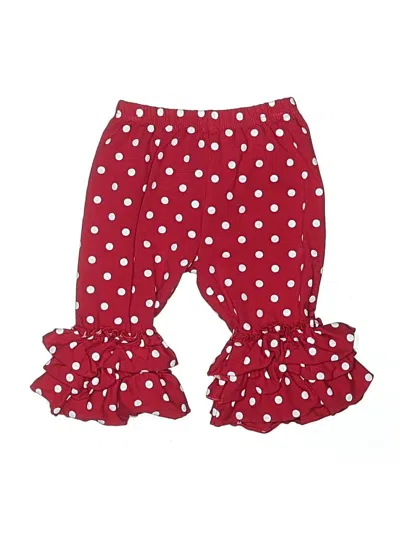 Pre-owned Assorted Brands Kids' Casual Pants In Red