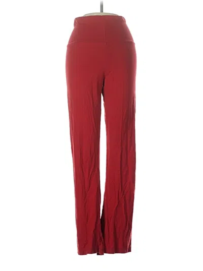 Pre-owned Assorted Brands Casual Pants In Red