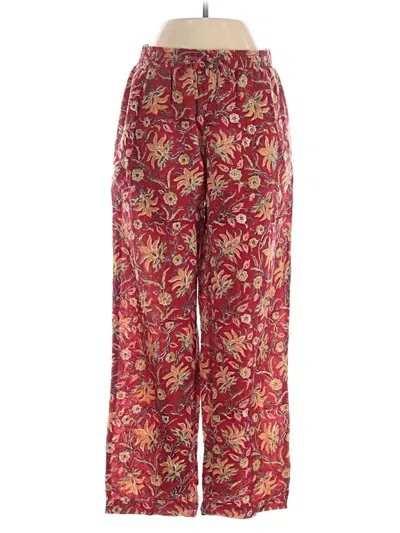 Pre-owned Assorted Brands Casual Pants In Red