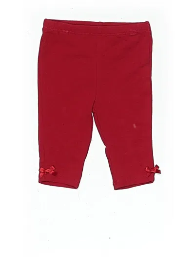 Pre-owned Assorted Brands Babies' Casual Pants In Red