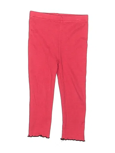 Pre-owned Assorted Brands Kids' Casual Pants In Red